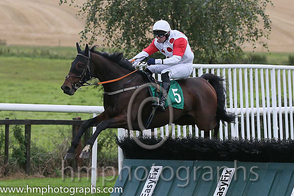 07th Macs Bach ( 5 , white, red spots ) and M.J. Ferris - Trainer : Ms.M.Flynn - Owner : Santry Power Walsh Syndicate