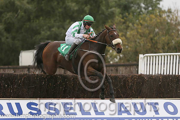 09th PU Meadowlands ( 11 , white, emerald green chevron ) and S.E. Butler (5) - Trainer : Peter Fahey - Owner : P.J.W. Byrne