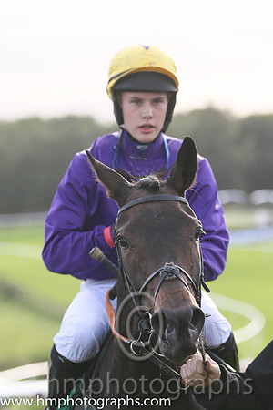 01st Whizzzey Rascal ( 10 , purple, yellow cap ) and F.Maguire (7) - Trainer : Miss Elizabeth Doyle - Owner : BK Racing Partnership