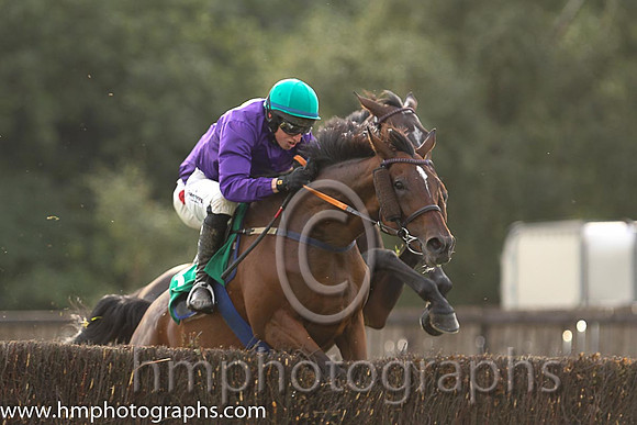 01st Gold Patrol ( 3 , purple, green cap ) and M.P. Fogarty - Trainer : Colin Bowe - Owner : Mountfinn Racing Partnership