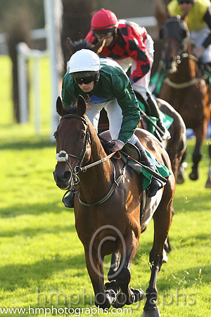 07th Tomcoole Lad ( 10 , dark green , royal blue diamond ) and B.R. Dalton (3) - Trainer : L. Byrne - Owner : Donal Doyle