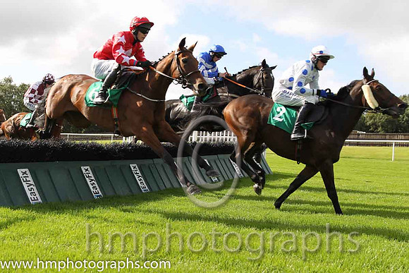 02nd Rathmuck Native ( 6 , red, red triple diamond ) and D.J. Mullins (3) - Trainer : Peter Fahey - Owner : E.J. Sexton