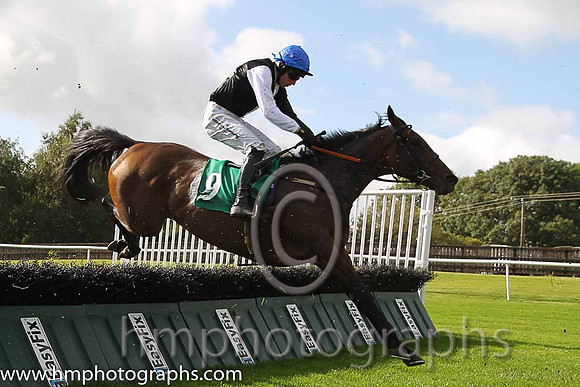 05th Three Hail Marys ( 9 , black and white hlcd ) and M.P. Fogarty - Trainer : Colin Bowe - Owner : Halley Clan Syndic