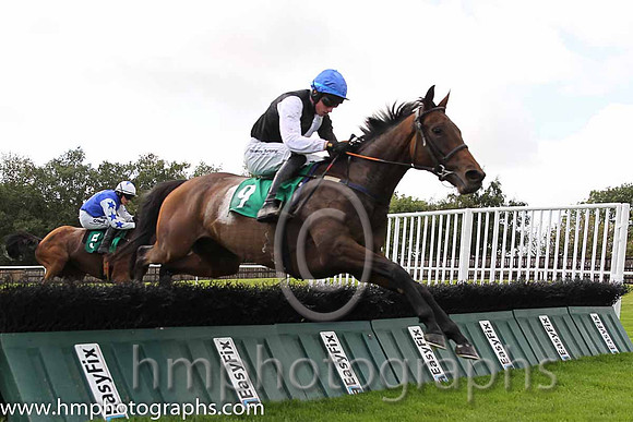 05th Three Hail Marys ( 9 , black and white hlcd ) and M.P. Fogarty - Trainer : Colin Bowe - Owner : Halley Clan Syndic