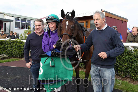 01st Gold Patrol ( 3 , purple, green cap ) and M.P. Fogarty - Trainer : Colin Bowe - Owner : Mountfinn Racing Partnership