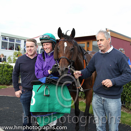 01st Gold Patrol ( 3 , purple, green cap ) and M.P. Fogarty - Trainer : Colin Bowe - Owner : Mountfinn Racing Partnership
