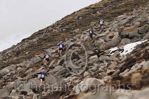 Gavin Bland (12) Borrowdale in the lead on the run down to Ben Crom - FT8E3127-1