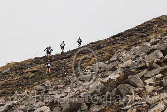 Gavin Bland (12) Borrowdale in the lead on the run down to Ben Crom  - FT8E3120-2