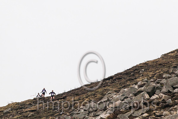 Gavin Bland (12) Borrowdale in the lead on the run down to Ben Crom - FT8E3117-3