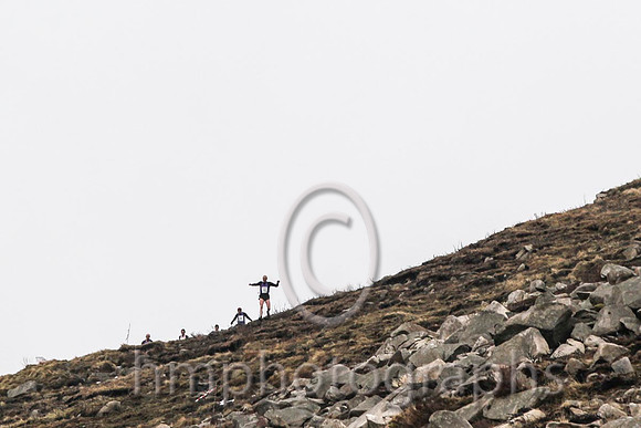 Gavin Bland (12) Borrowdale in the lead on the run down to Ben Crom - FT8E3116-2