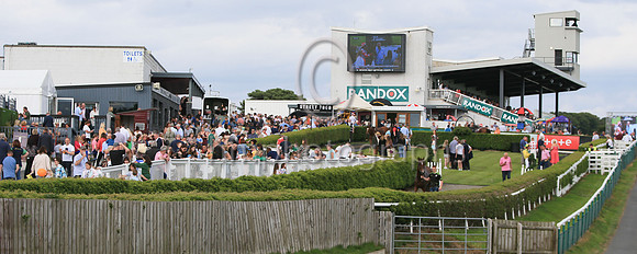 Large crowd at The Family Fun Raceday at Downpatrick Race Course on Wednesday 13th July 2022.