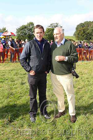 Tony McCoy and owner and sponsor Wilson Dennison at the Mid-Antrim Hunt Point to Point at Toomebridge