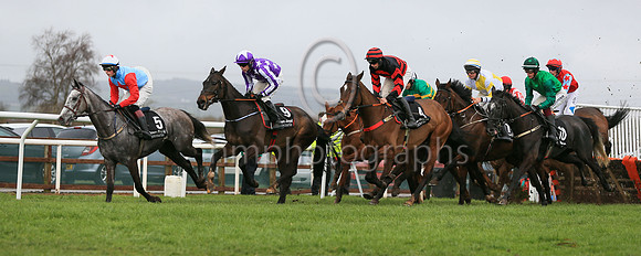 1 Ottoman Style (4 ,black and red chevrons ), Jockey - C D Maxwell ,Trainer - D A McLoughlin