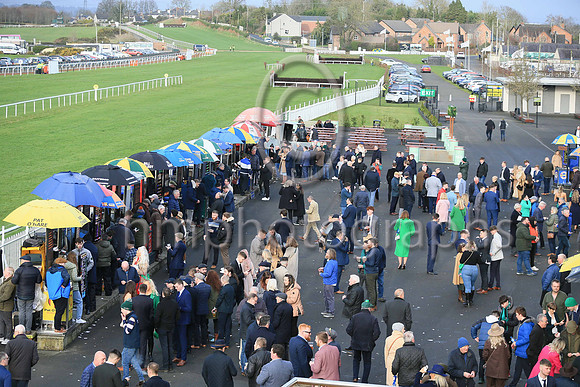Down Royal betting ring on St Patrick's Day 17th March 2023