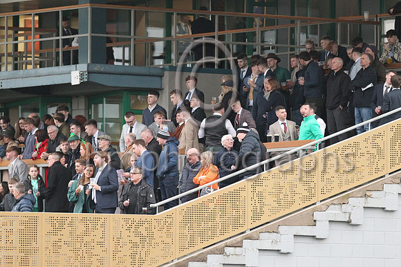 Spectators at Down Royal on St Patrick's Day 17th March 2023
