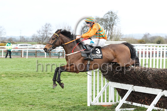 1 Ultimate Optimist (3 ,orange and green chevrons ), Jockey - Mr A Harvey ,Trainer - D M Christie