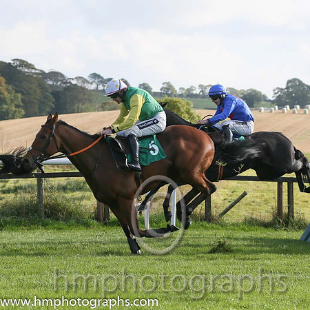 01st Sarwistan ( 5 , green, yellow sleeves ) and R. Walsh - Trainer : A.J.Martin - Owner : John Breslin