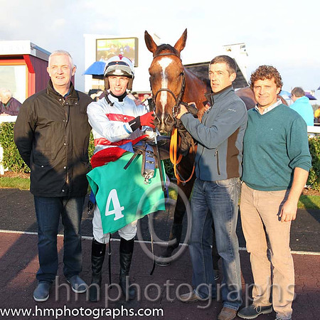 01st The Mooch ( 4 , light blue and maroon hoops ) and Donagh Meyler (7) - Trainer : Paul Nolan - Owner : R.G. English
