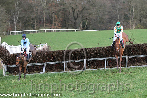 02 Areema and M J Lynch - - 02nd (8 ,light blue, navy large spots ) Trainer - I R Ferguson  01 Kilcullen Flem and R James - - 01st (6 ,emerald green, orange hoops ) Trainer - Donnchadh Doyle