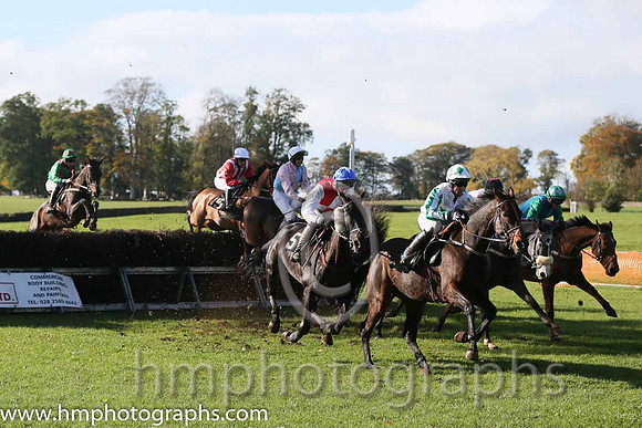 Iconic Moment and S Clements ( 11 , PINK  LIGHT BLUE QTD; pink sleeves; white cap ) Trainer: Mrs John B. Ross,, Owner : Eamon McCay