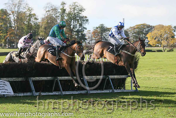 Is This It and D G lavery ( 12 , EMERALD GREEN  ROYAL BLUE STRIPES; emerald green sleeves; emerald green  royal blue qtd cap ) Trainer: Cathy Hanna,, Owner : Samuel Hanna