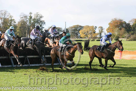 Grey Wonder and D Deegan ( 8 , PINK,black stars; pink, plain sleeves; black cap ) Trainer: Aidan Fitzgerald,, Owner : Ashling Dalyit