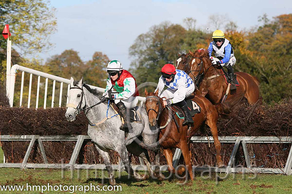 Kinnacally and J C Barry ( 7 , BLACK,white cross belts; blue sleeves; yellow cap ) Trainer: Paul McAleese,, Owner : William Logan