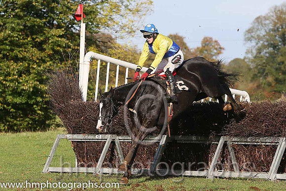 Killultagh Prince and H Dunne ( 6 , YELLOW  ROYAL BLUE QTD; yellow, plain sleeves; royal blue cap,white spots ) Trainer: Eoin G. Barry,, Owner : R.J. Armstrong