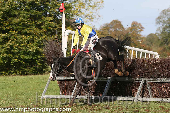 Killultagh Prince and H Dunne ( 6 , YELLOW  ROYAL BLUE QTD; yellow, plain sleeves; royal blue cap,white spots ) Trainer: Eoin G. Barry,, Owner : R.J. Armstrong