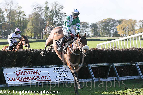 04th Imperial Breeze and D G Lavery ( 3 , GREEN  WHITE QTD; green,white hooped sleeves; white cap,green star ) Trainer: Neil McKnight,, Owner : Christine McKnight