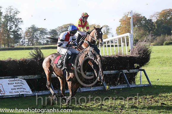 03rd Deputy Consort (Usa) and Miss K Ferris ( 10 , YELLOW,red cross belts; yellow,red armlet sleeves; yellow  red qtd cap ) Trainer: Eoin G. Barry,, Owner : Brian  Mary Ferris
