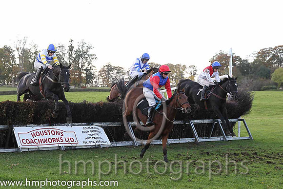 01st American Image and J Cresswell ( 1 , ROYAL BLUE,red hoop; red sleeves; red cap ) Trainer: S. Michael Millar,, Owner : S. Michael Millar