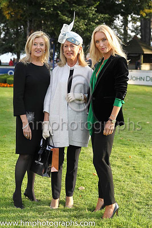 Irish Fashion Designer Louise Kennedy, Liz Maher from Bagnellstown Carlow winner of the Style and Elegance Competition and Victoria Smurfit Los Angeles based Irish Actress and official Irish Champions
