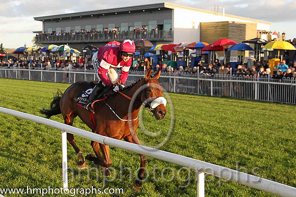 01st Death Duty ( 9 , maroon, white hoop ) and N. Carberry - Trainer : Gordon Elliott - Owner : Gigginstown House Stud