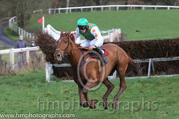 01 Kilcullen Flem and R James - - 01st (6 ,emerald green, orange hoops ) Trainer - Donnchadh Doyle