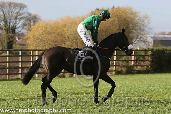 01st Missy Tata (FR) ( 6 , green ) and B.J. Cooper - Trainer : Gordon Elliott - Owner : Simon Munir