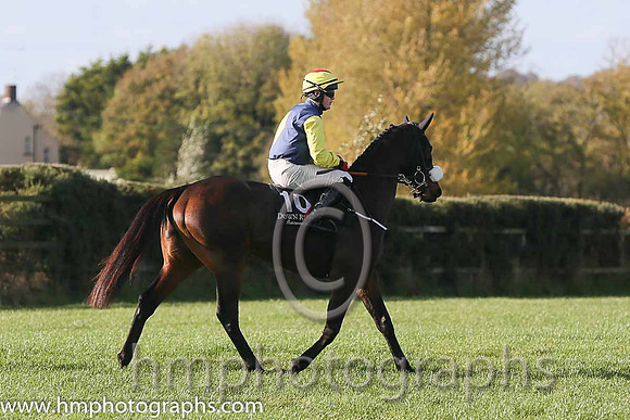 08th Hostile Fire ( 10 , dark blue, yellow diamond ) and L.P. Dempsey (3) - Trainer : Gordon Elliott - Owner : Mrs P Sloan