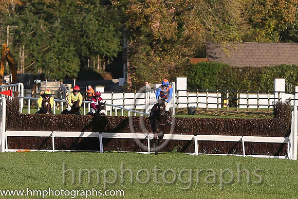 01st Ptit Zig (FR) ( 2 , pink, three mauve spots ) and Sam Twiston- Davies - Trainer : Paul Nicholls (in GB) - Owner : Barry Fulton, Chris Giles  Richard Webb