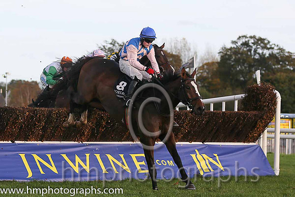 08th F Pencilhimin ( 8 , pink and blue chevrons ) and L.P. Dempsey (3) - Trainer : Norman Cassidy - Owner : Ms. Juliana Cassidy