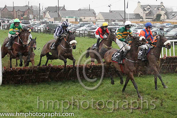 16th Steamboat Quay ( 17 , orange and green hoops ) and N.P. Madden - Trainer : Gordon Elliott - Owner : John P. McManus