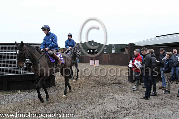 The Leopardstown  Horse Racing Ireland launch of the Christmas Festival at Gordon Elliot's yard