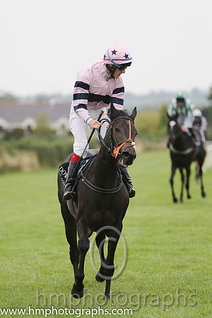 01st Ms Brinkleys ( 3 , pink, dark blue hoop ) and F.M. Berry - Trainer : Mrs John Harrington - Owner : Richard Galway