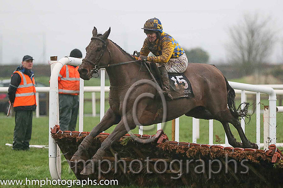 12th Hi Chap ( 15 , royal blue and yellow check ) and Rachael Blackmore (4) - Trainer : H. Smyth - Owner : H. Smyth