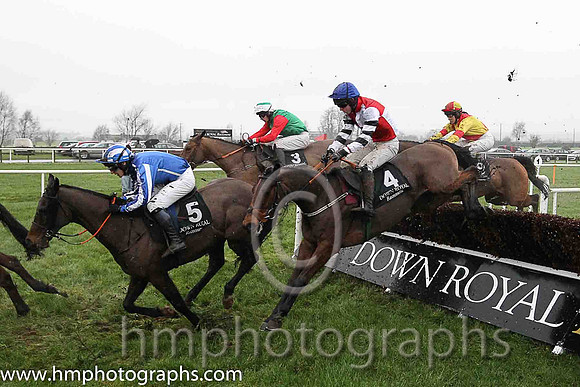 01st Marito (GER) ( 4 , white and red qtrd ) and N. McParlan (5) - Trainer : C.A.McBratney - Owner : James Marley
