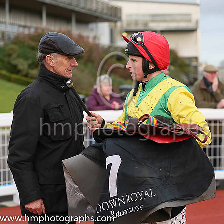 01 Venitien De Mai (FR) ( 7 , emerald green ) and J.J. Codd - Trainer : J.T.R.Dreaper - Owner : Ann  Alan Potts Partnership