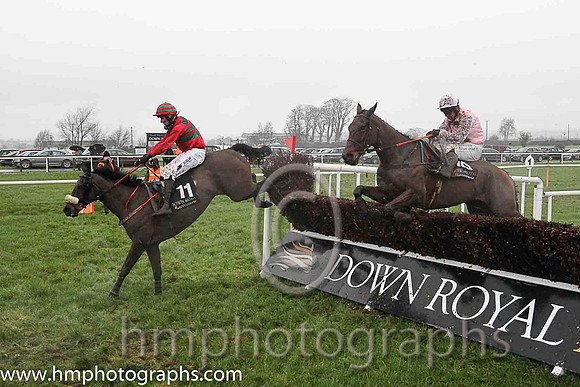 10th Not Before Eight ( 11 , emerald green and red chevrons ) and B. O'Neill (3) - Trainer : D.M. Christie - Owner : D.M. Christie