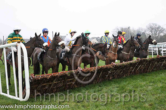 16th Steamboat Quay ( 17 , orange and green hoops ) and N.P. Madden - Trainer : Gordon Elliott - Owner : John P. McManus