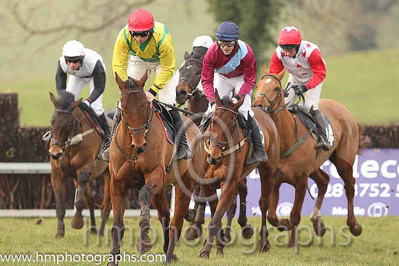 NOVO DAWN and B G Crawford ( 2 , MAROON,light blue sash; maroon sleeves; black cap ) Trainer: S.R.B. Crawford,, Owner : Thomas C. Donaldson