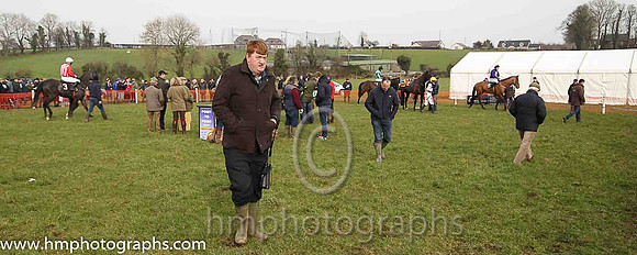 Parade Ring at Tynan and Armagh Point to Point Races