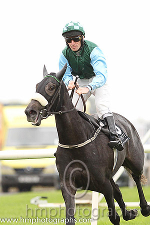 07th Rythm Of The Night ( 8 , dark green , light blue sleeves ) and M.C. Hussey - Trainer : Tracey Collins - Owner : Albert Conneally